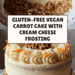 Gluten-Free Vegan Carrot Cake with Cream Cheese Frosting Recipe