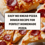Lazy No Knead Pizza Dough Recipe