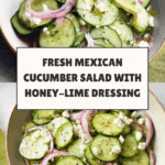 Mexican Cucumber Salad with Honey-Lime Vinaigrette Recipe