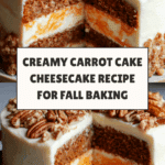 Carrot Cake Cheesecake Recipe