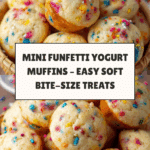 Mini Funfetti Yogurt Muffins Recipe