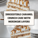 Caramel Crunch Cake Recipe