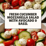 Cucumber Mozzarella Salad Recipe