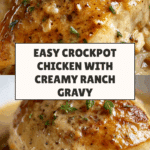 Easy Crockpot Chicken and Creamy Gravy Recipe