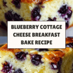 Blueberry Cottage Cheese Breakfast Bake Recipe