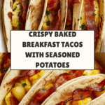 Tasty Baked Breakfast Tacos Recipe