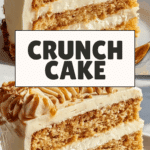 Butterscotch Crunch Cake Recipe