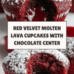 Indulge in Red Velvet Molten Lava Cupcakes Recipe
