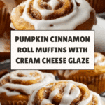 Pumpkin Cinnamon Roll Muffins Recipe