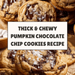 Chewy Pumpkin Chocolate Chip Cookies Recipe