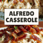 Dump-and-Bake Chicken Alfredo Rice Casserole Recipe