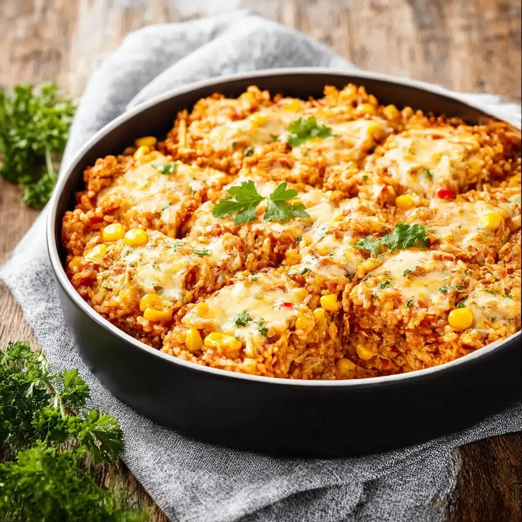 Chicken Enchilada Rice Casserole Recipe - Recipe Image
