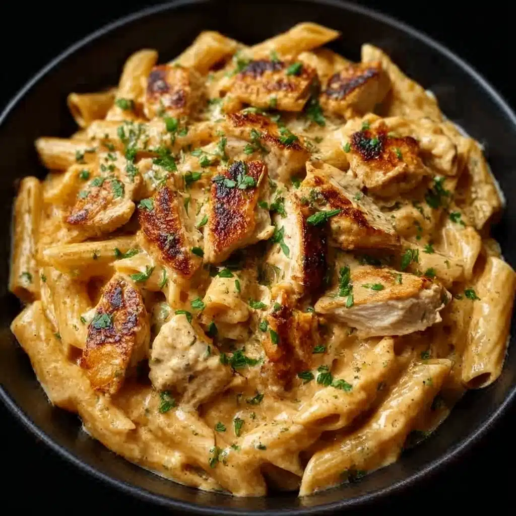 Creamy Cowboy Butter Chicken Pasta Recipe - Recipe Image