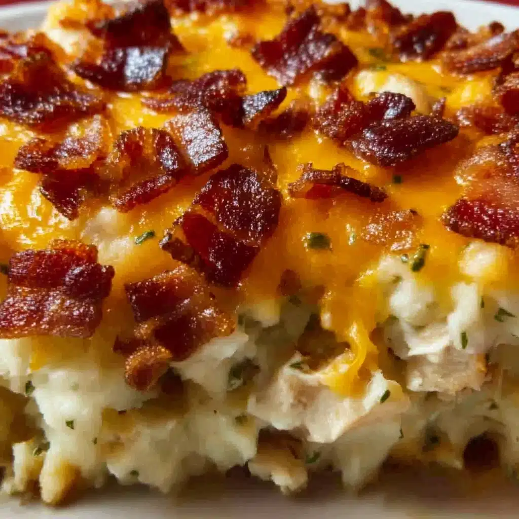 Amazing 25-Minute Crack Chicken Casserole Recipe - Recipe Image