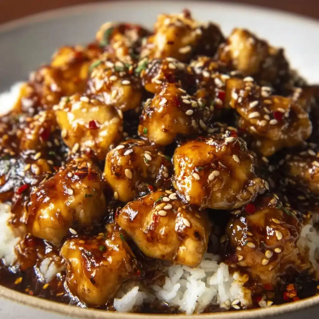 Honey BBQ Chicken Rice Recipe - Recipe Image