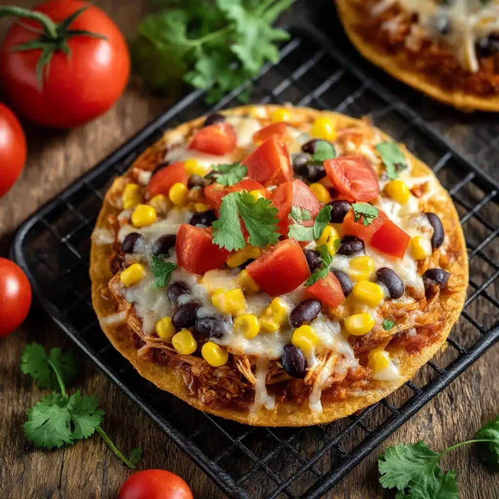 Mexican Rotisserie Chicken Tostadas Recipe - Recipe Image