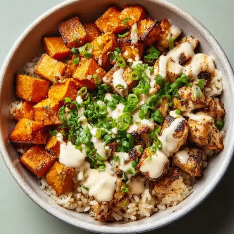 Chicken & Sweet Potato Rice Bowl Recipe