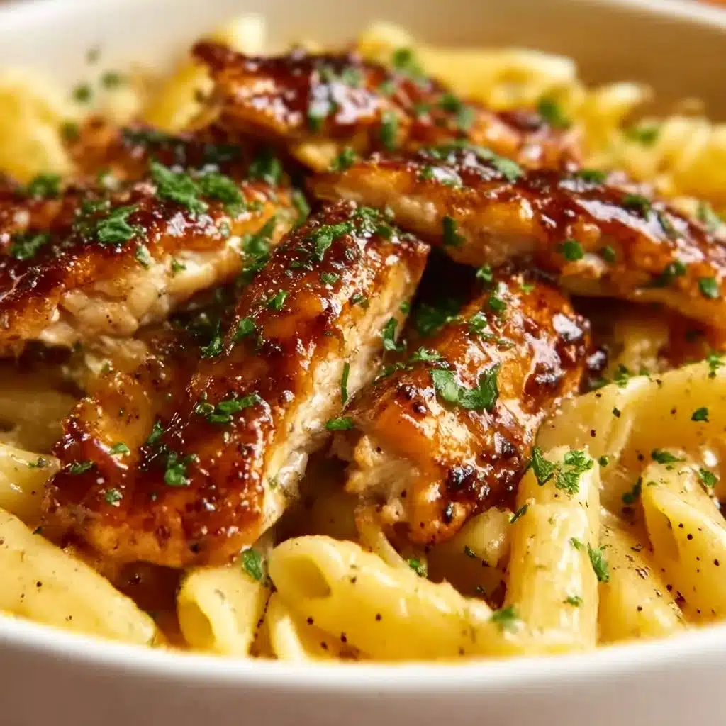 Honey Pepper Chicken Pasta Recipe - Recipe Image
