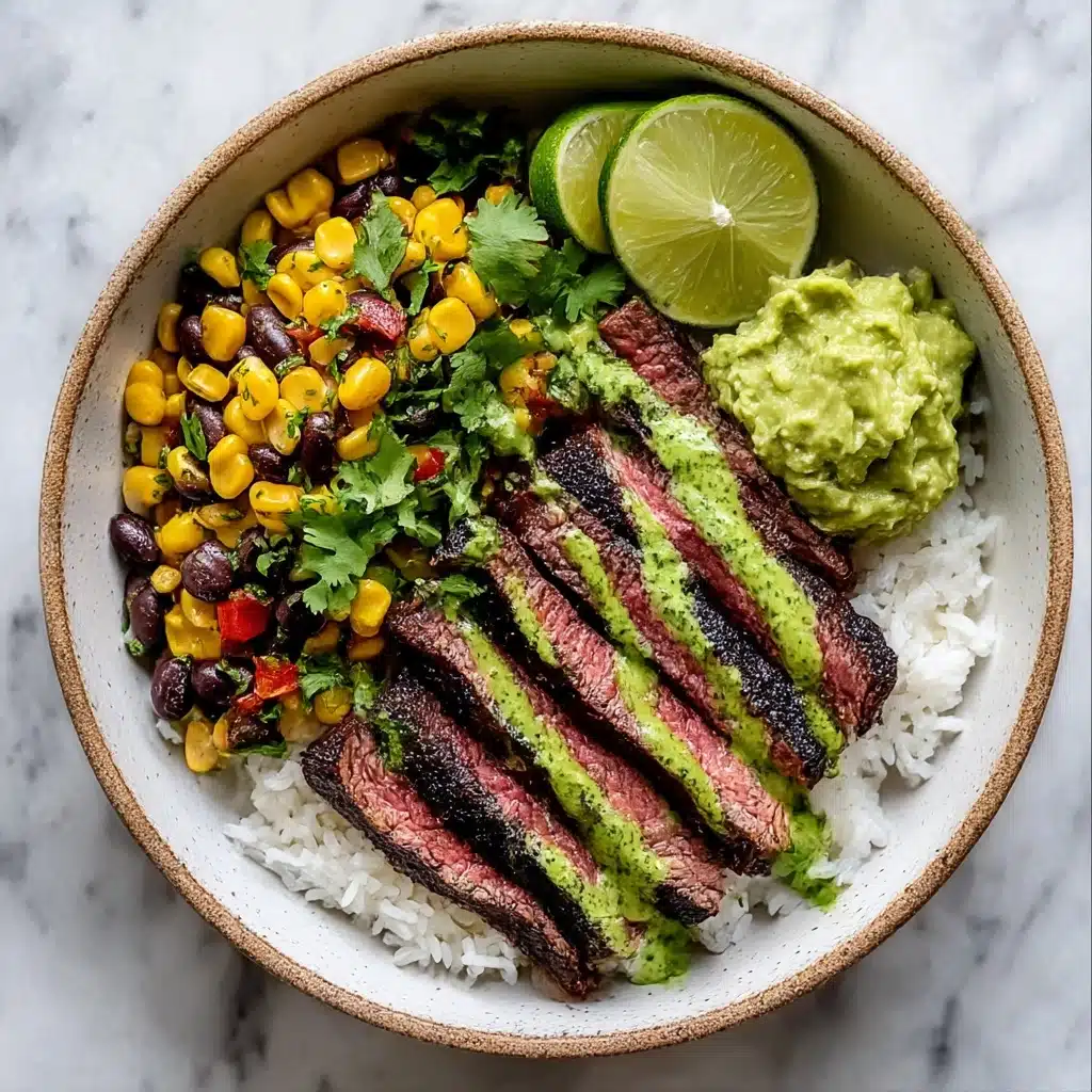 Cilantro Lime Steak Bowls Recipe - Recipe Image