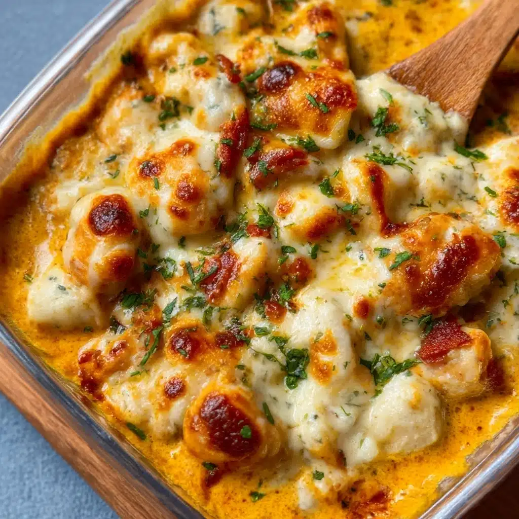 Creamy Crack Chicken Gnocchi Recipe - Recipe Image