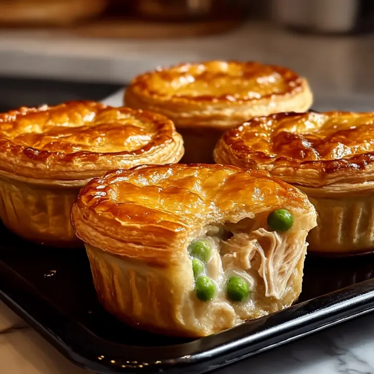 Mini Chicken Pot Pies Recipe