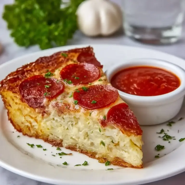 Pizza Style Cottage Cheese Bake Recipe