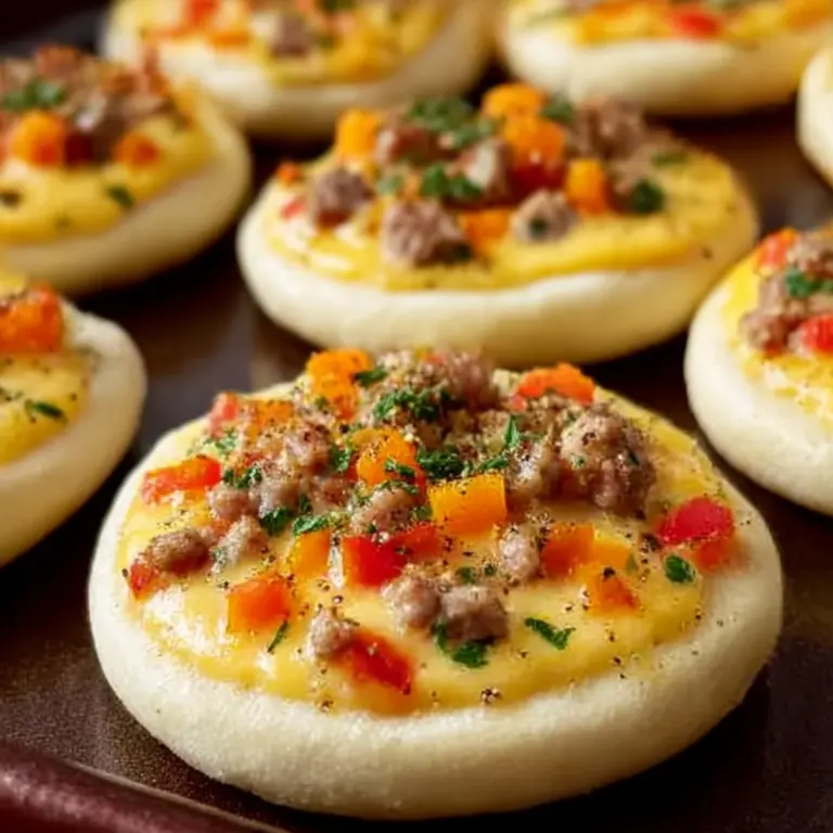 Muffin Breakfast Pizza Recipe