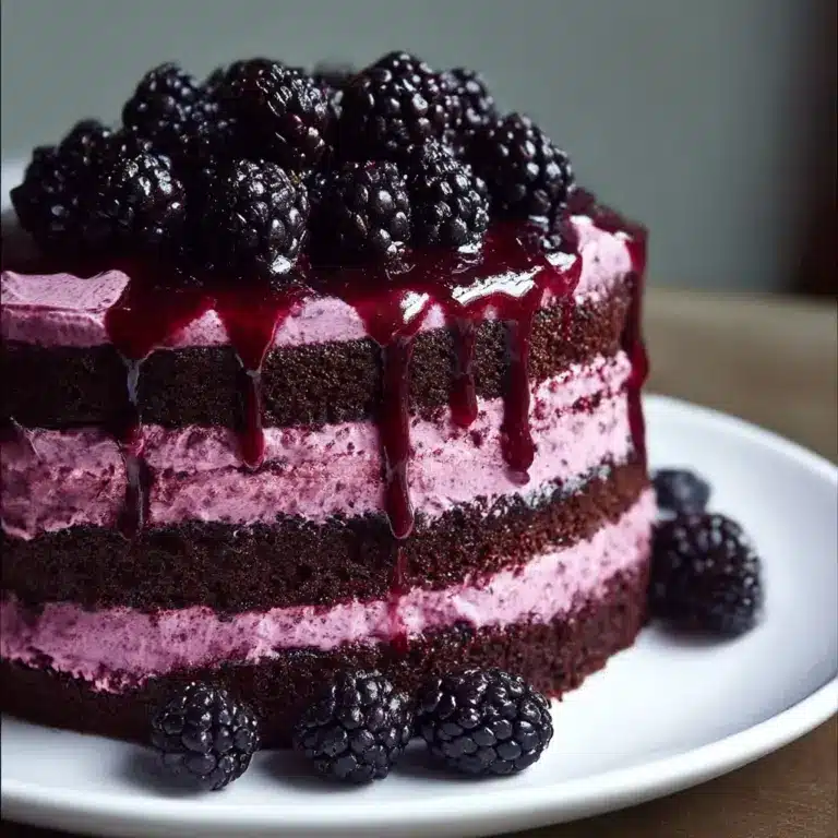 Bourbon Blackberry Cake Recipe