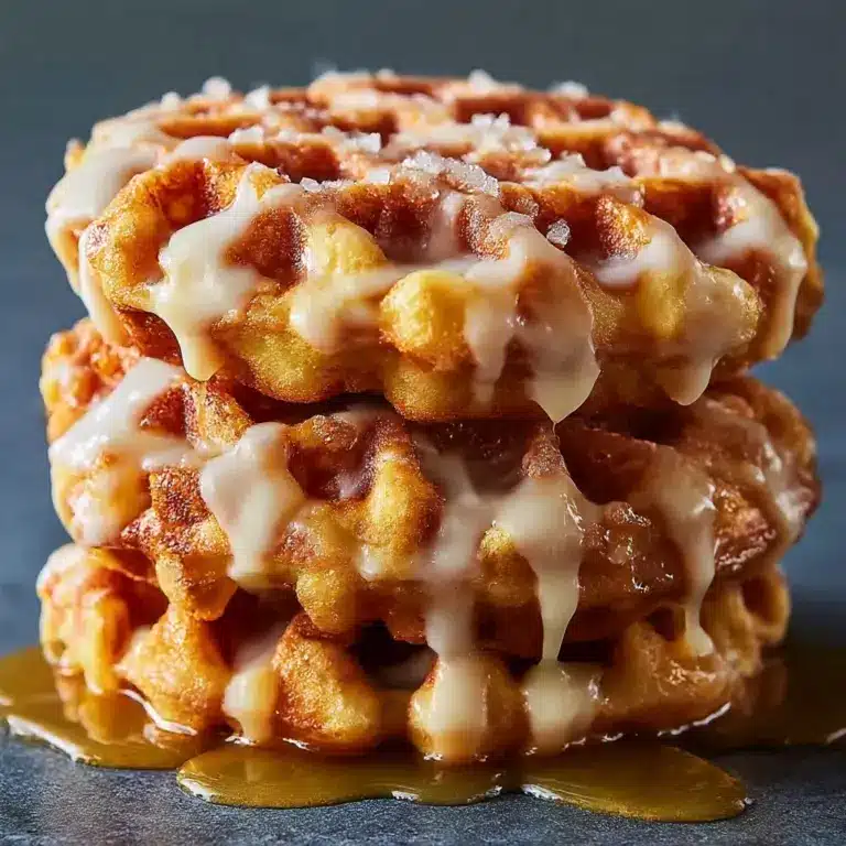 Apple Fritter Waffle Donuts Recipe
