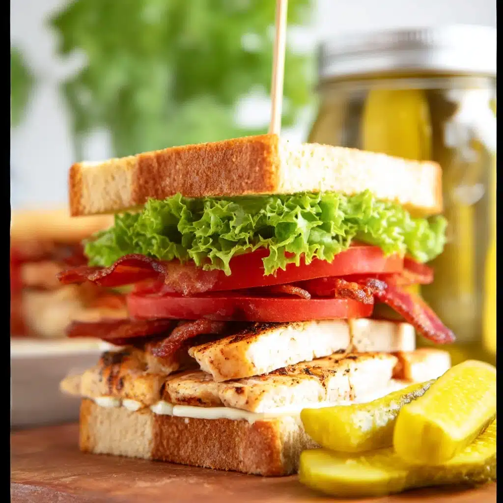 Blackened Chicken Club Sandwiches Recipe