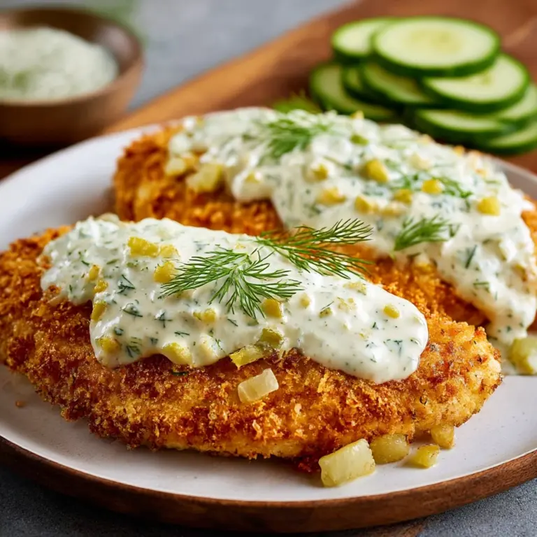 Crispy Dill Pickle Parmesan Chicken Recipe