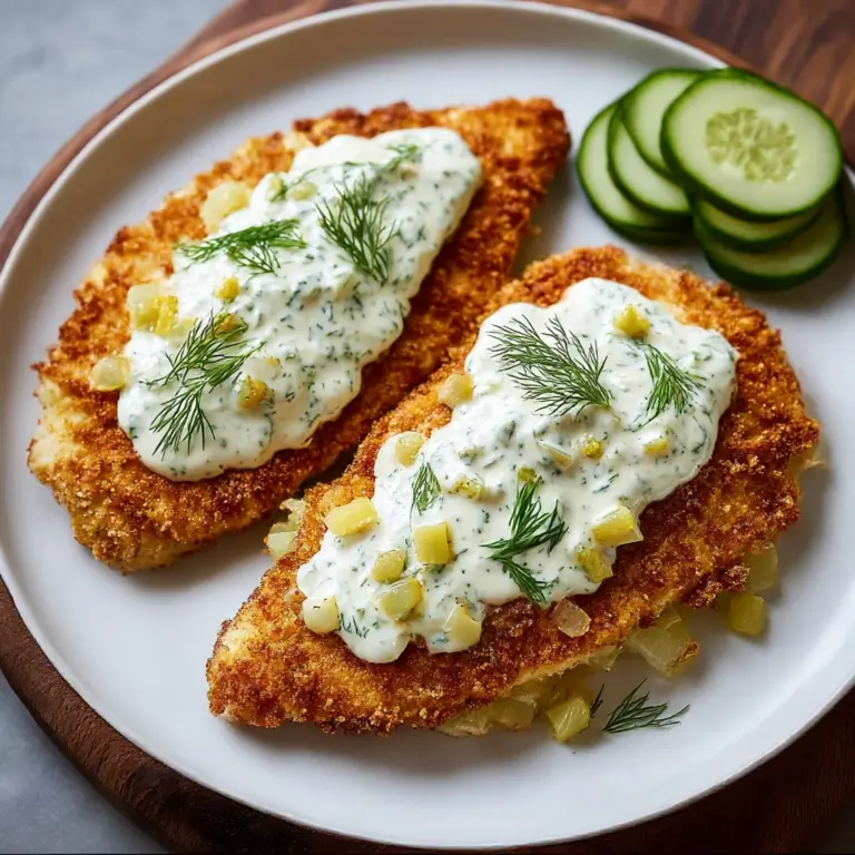 Pretzel Chicken with Mustard-Cheddar Sauce Recipe
