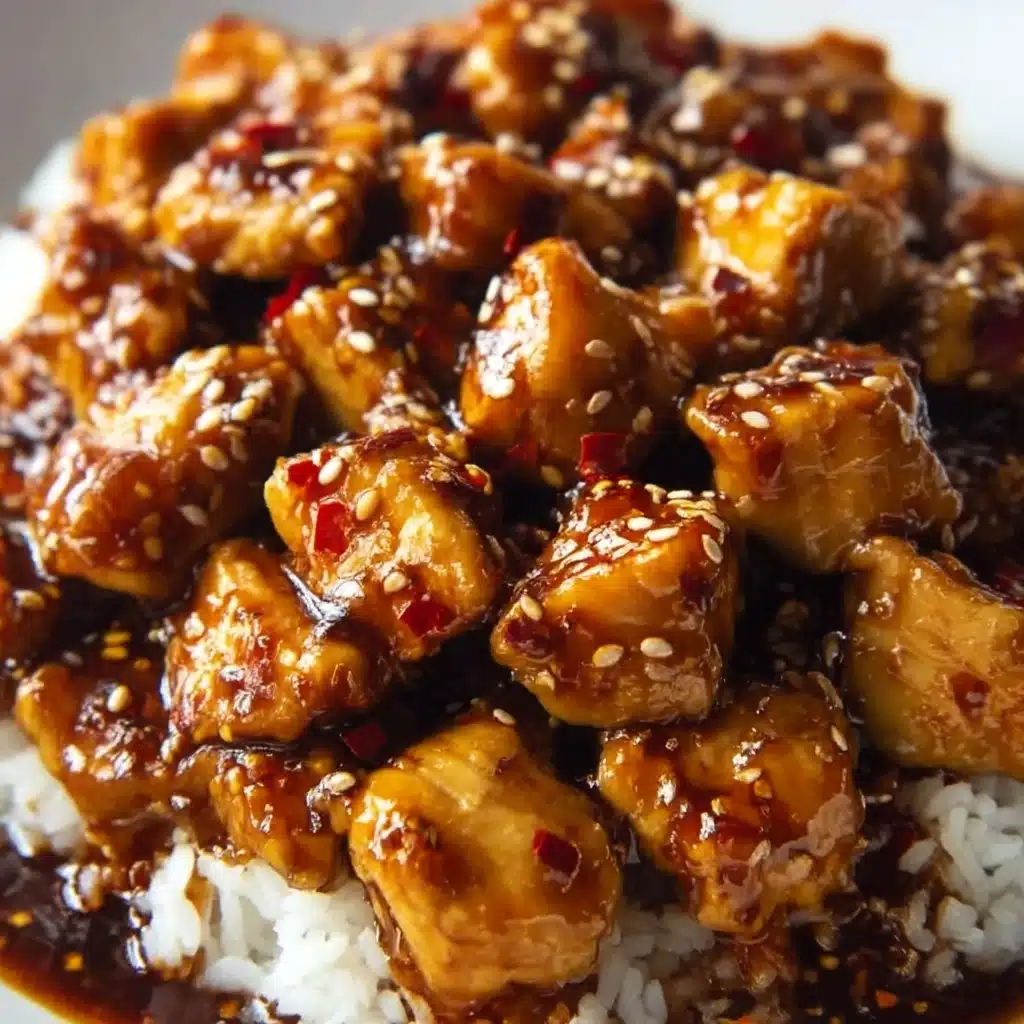Honey BBQ Chicken Rice Recipe