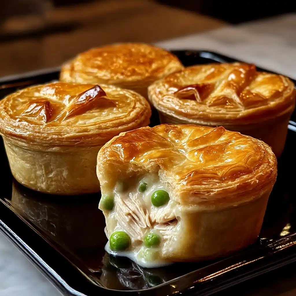 Mini Chicken Pot Pies Recipe - Recipe Image
