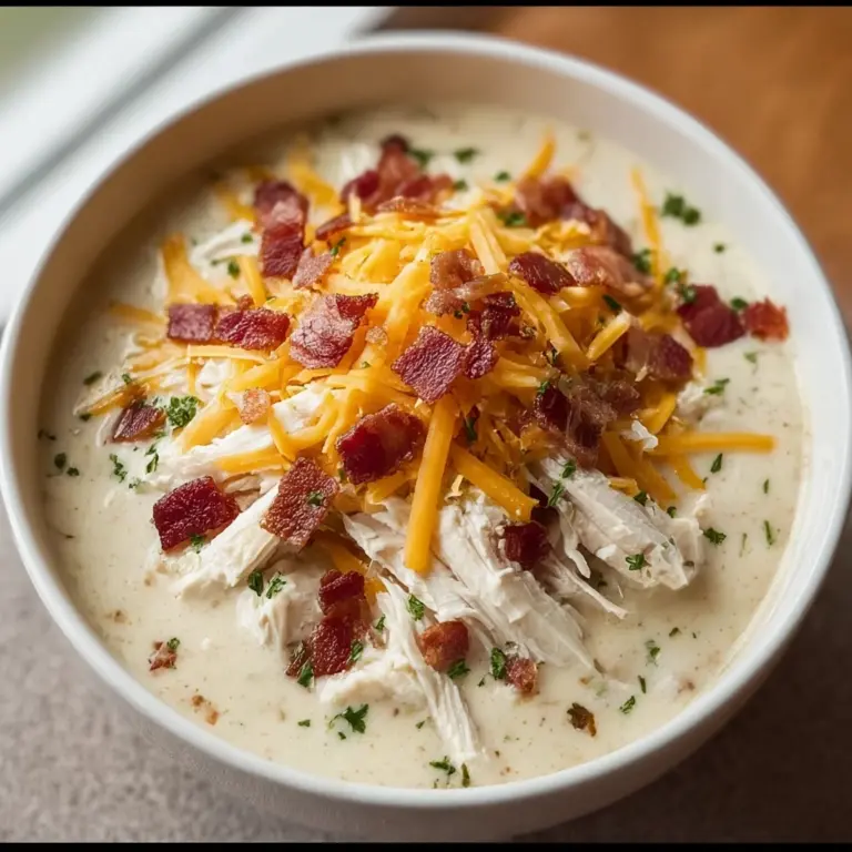 Slow Cooker Keto Chicken Cream Cheese Soup Recipe