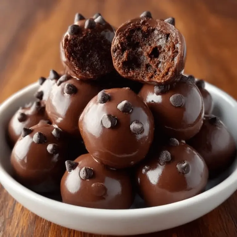 No-Bake Cottage Cheese Brownie Batter Protein Bites Recipe
