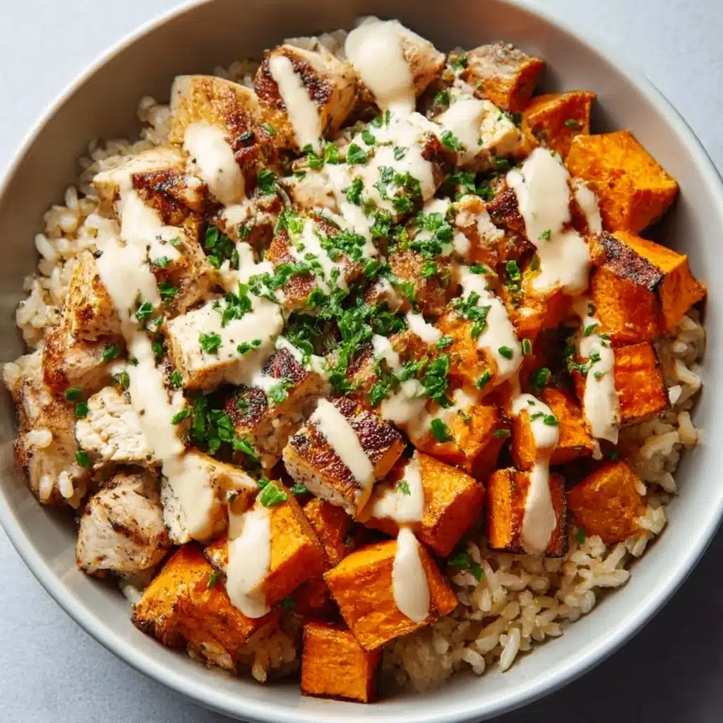 Chicken & Sweet Potato Rice Bowl Recipe - Recipe Image