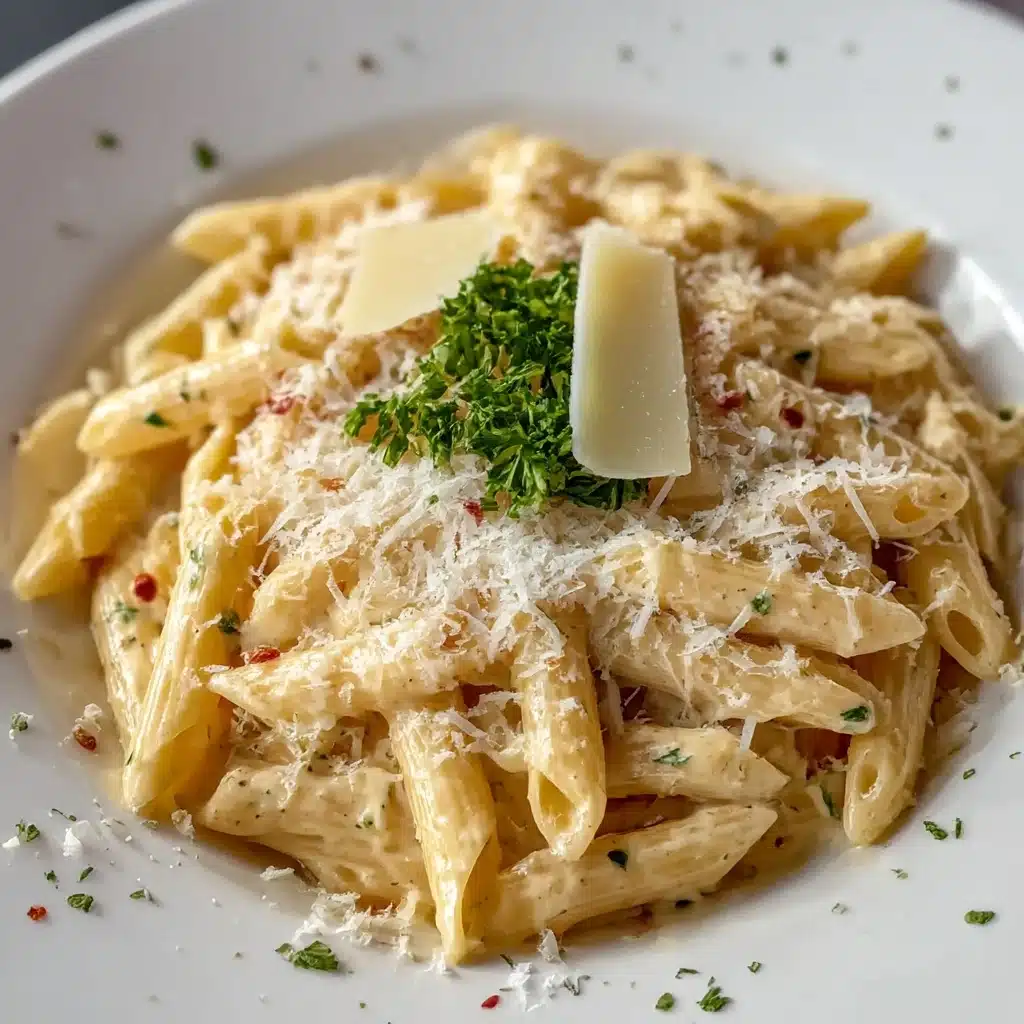 One Pot Creamy Garlic Pasta Recipe