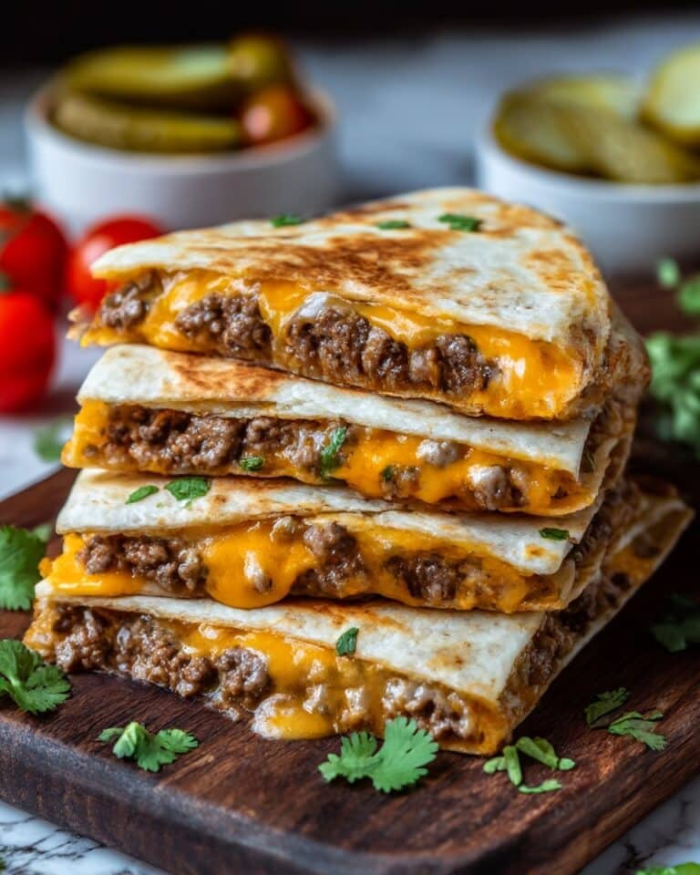 Smashburger Quesadillas Recipe