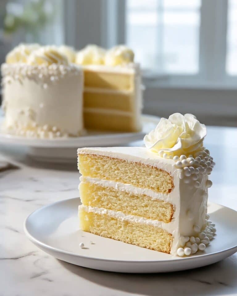 Simple White Birthday Cake Recipe