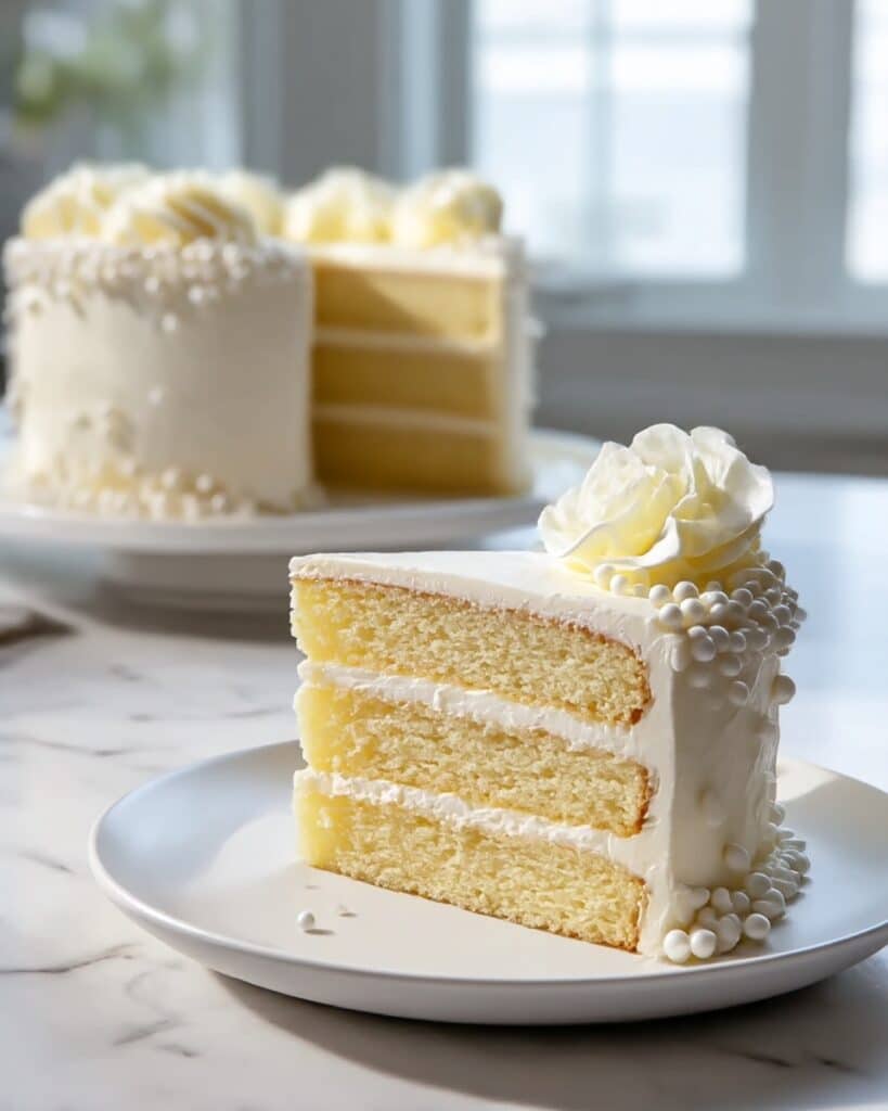 Simple White Birthday Cake Recipe