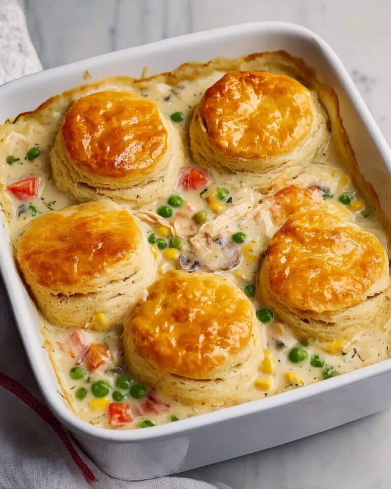 Easy Homemade Chicken Pot Pie Casserole Recipe