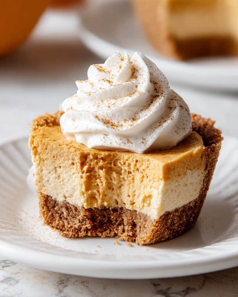 Mini No Bake Pumpkin Cheesecakes Recipe
