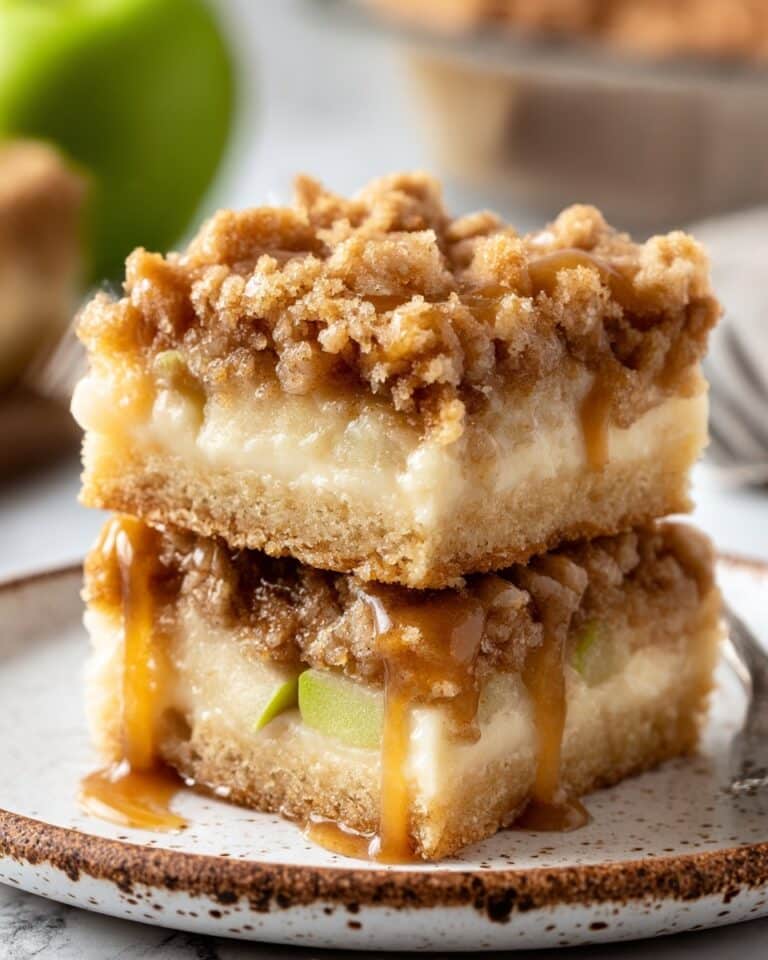 Caramel Apple Cheesecake Bars Recipe