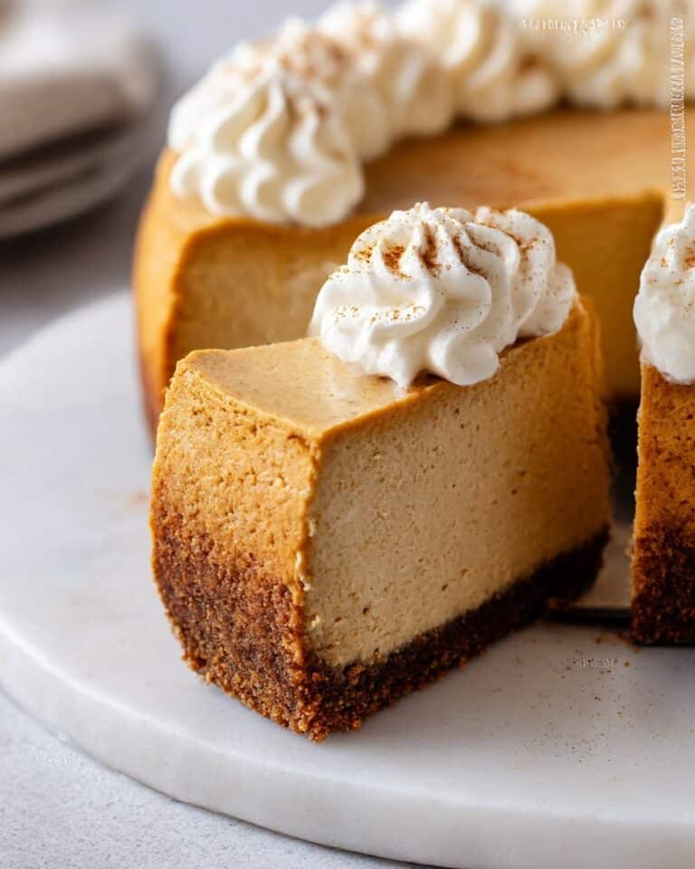 Easy Pumpkin Cheesecake Recipe