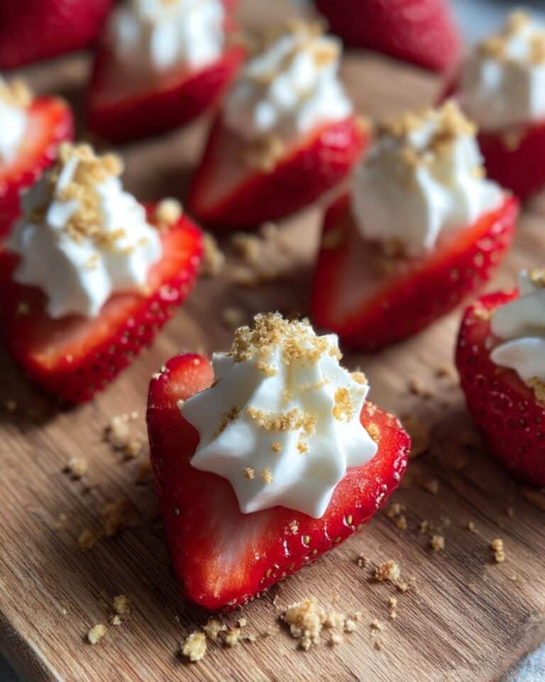 Deviled Strawberries Recipe