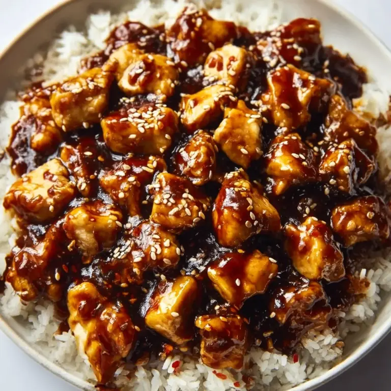 Easy Bourbon Chicken Recipe