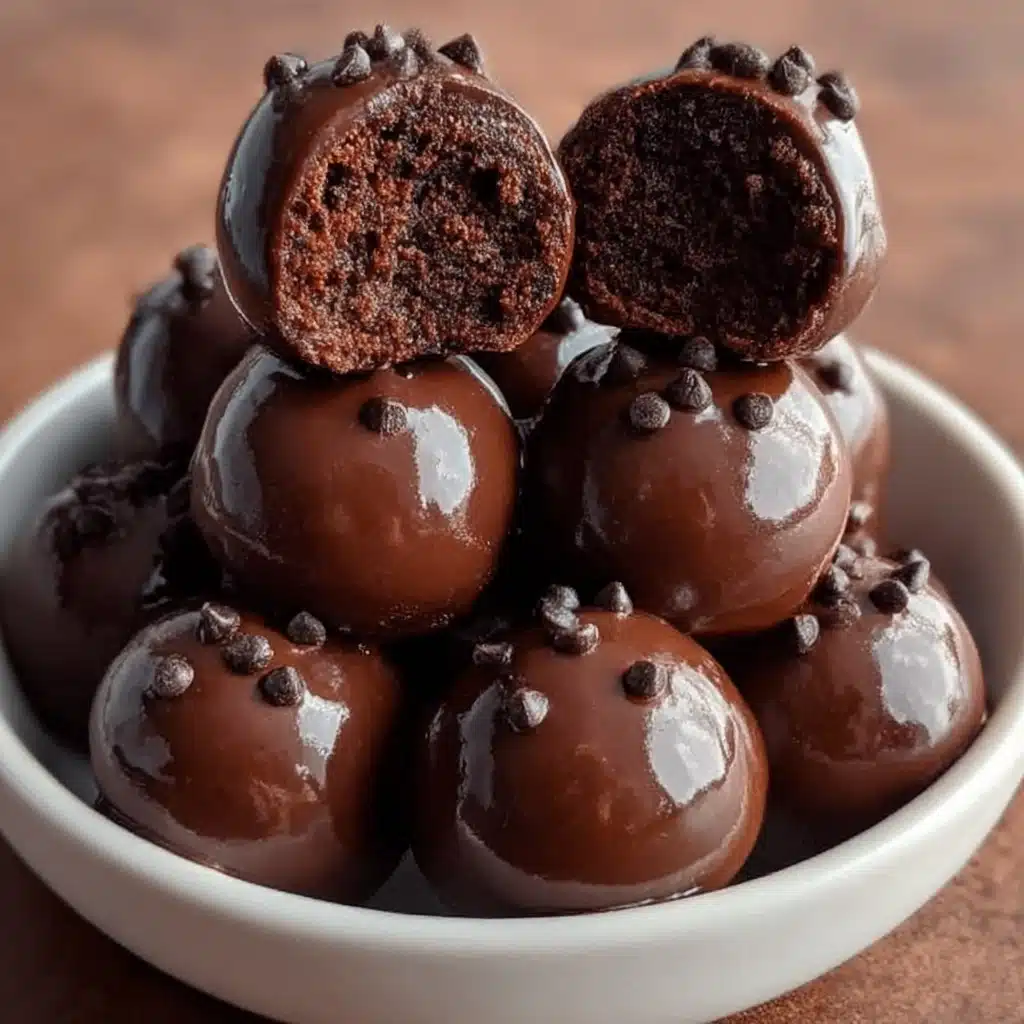 No-Bake Cottage Cheese Brownie Batter Protein Bites Recipe - Recipe Image