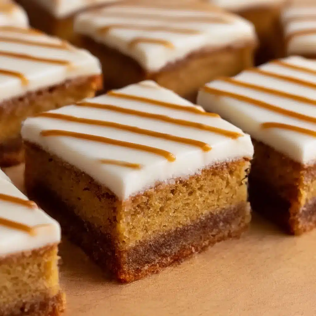Cinnamon Roll Blondies Recipe - Recipe Image