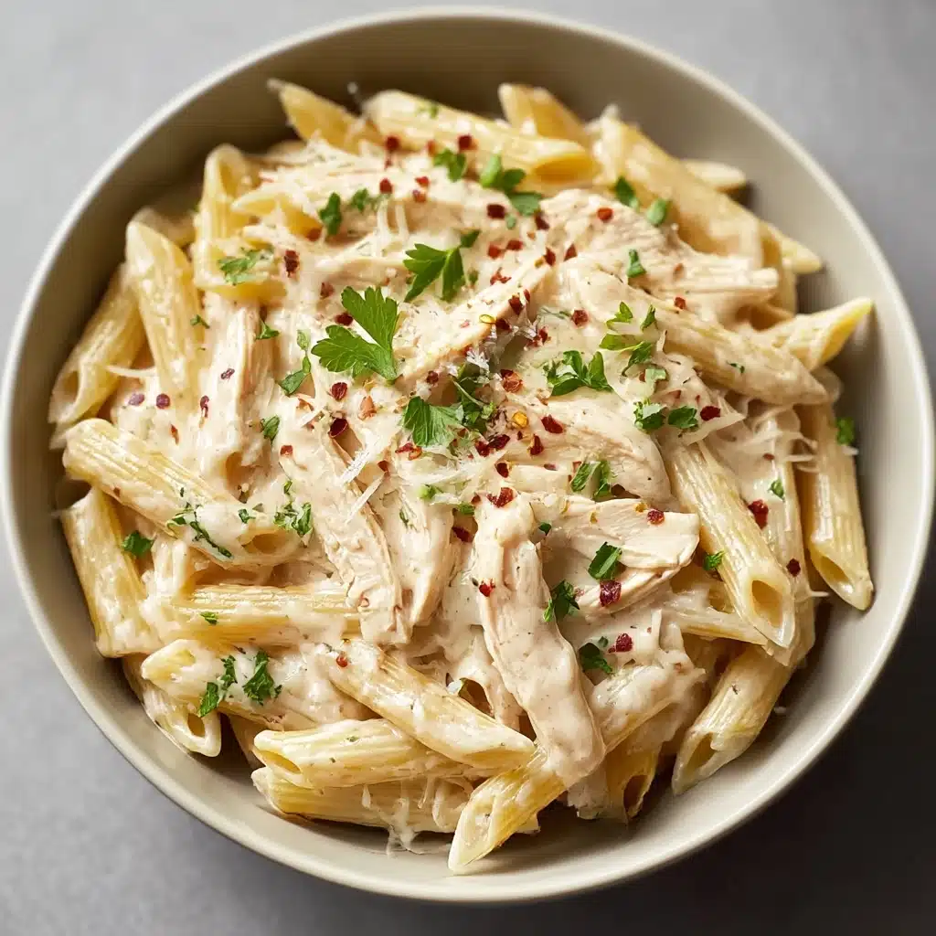 Creamy Garlic Parmesan Pasta Recipe - Recipe Image